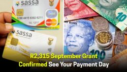 R2,315 SASSA Grant for September 2025: Discover Your Province’s Payment Date Now!
