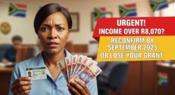 SASSA Urgent Notice September 2025: Citizens Above R8,070 Income Must Reconfirm to Avoid Grant Loss