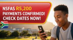 Confirm NSFAS R5,200 Allowance September 2025 Payment Dates Today