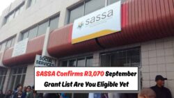 Discover Who Benefits from SASSA's September R3,070 Grant List โ Complete Details Inside