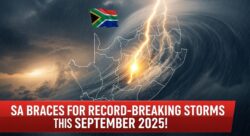 SA Provinces on High Alert: Heavy Rain and Winds September 2025