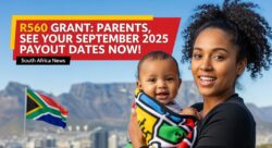 Parents in South Africa – September 2025 Child Support Grant R560 Timetable Released