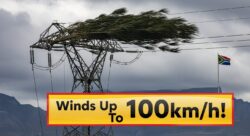 URGENT Warning – Strong Winds Could Cause Disruption in South Africa Today